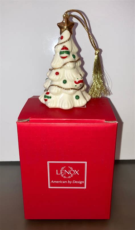 lenox christmas tree with ornaments